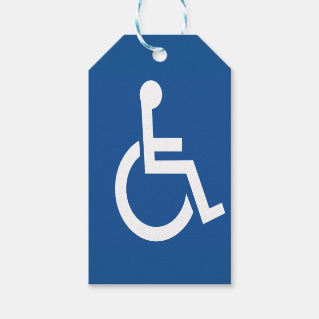 Handicapped Gift Tags (Front)