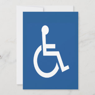 Handicapped Holiday Card