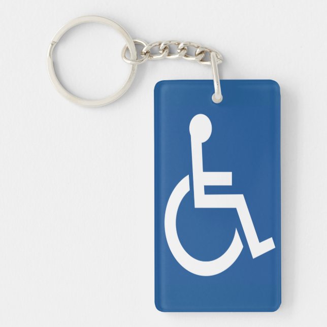 Handicapped Key Ring (Front)