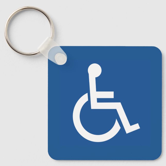Handicapped Key Ring (Front)