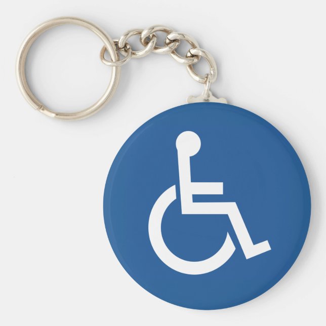 Handicapped Key Ring (Front)