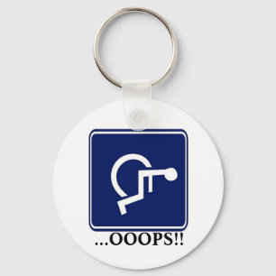 HANDICAPPED KEYCHAIN