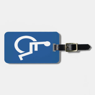 Handicapped Luggage Tag