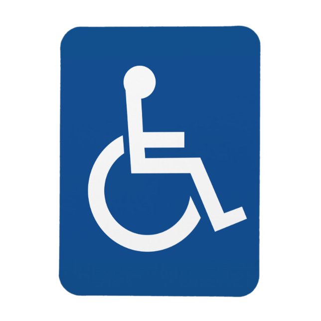 Handicapped Magnet (Vertical)