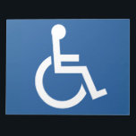 Handicapped Notepad<br><div class="desc">Handicapped,  Disabled</div>
