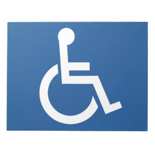 Handicapped Notepad