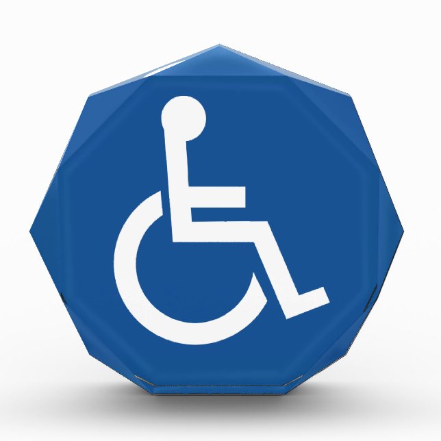 Handicapped Photo Block (Front)