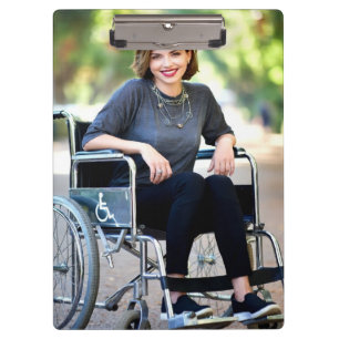 Handicapped Photo Customize Personalize Clipboard
