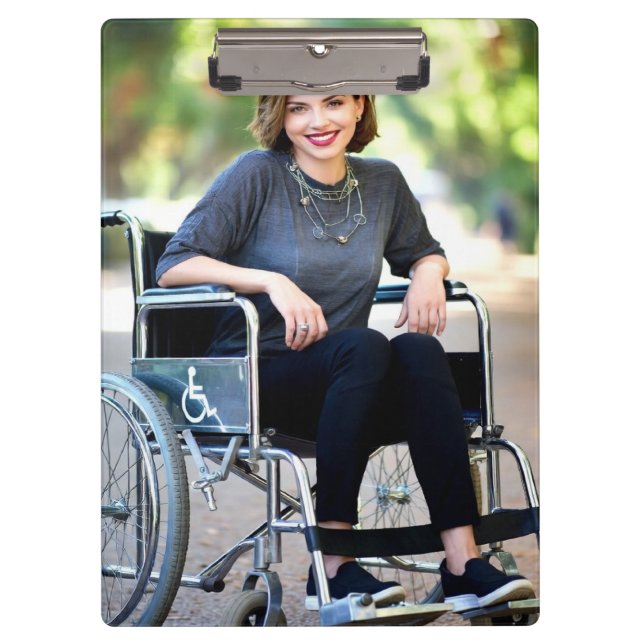 Handicapped Photo Customize Personalize Clipboard (Front)