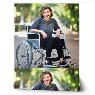Handicapped Photo Customize Personalize Wallpaper