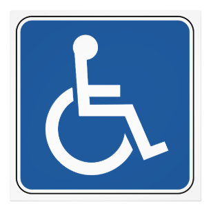 Handicapped Photo Print