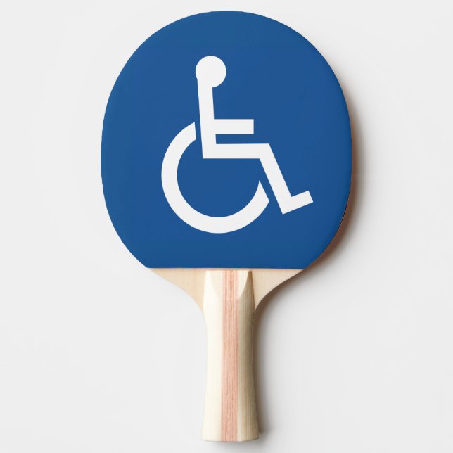 Handicapped Ping Pong Paddle (Front)