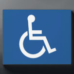Handicapped Plaque<br><div class="desc">Handicapped,  Disabled</div>