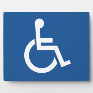 Handicapped Plaque