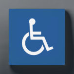Handicapped Plaque<br><div class="desc">Handicapped,  Disabled</div>
