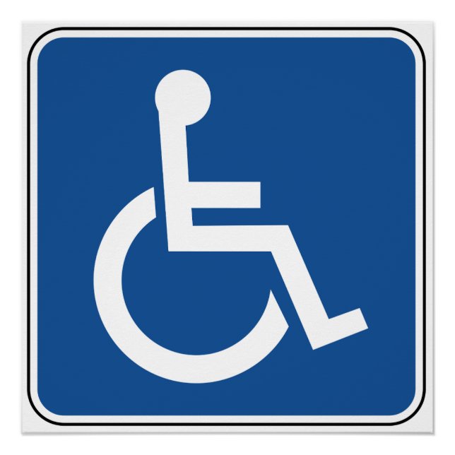 Handicapped Poster (Front)
