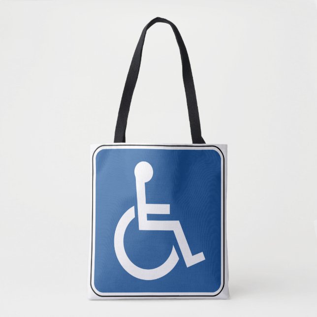 Handicapped Tote Bag (Front)