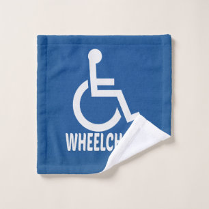 Handicapped Wheelchair Wash Cloth