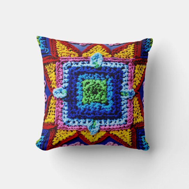 Handicraft design pillow (Front)