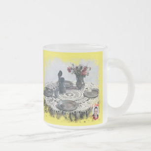 Handicrafts Frosted Glass Coffee Mug