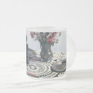Handicrafts Frosted Glass Coffee Mug