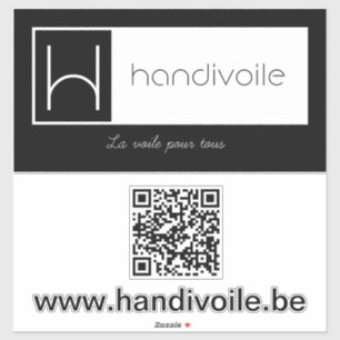 Handiveil promotional sticker