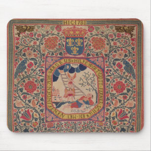 Handknitted carpet depicting Jacob's dream, Alsace Mouse Mat