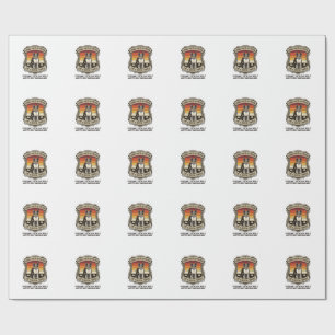 Handle Every Situation Boston Terrier Dog Sunset S Wrapping Paper