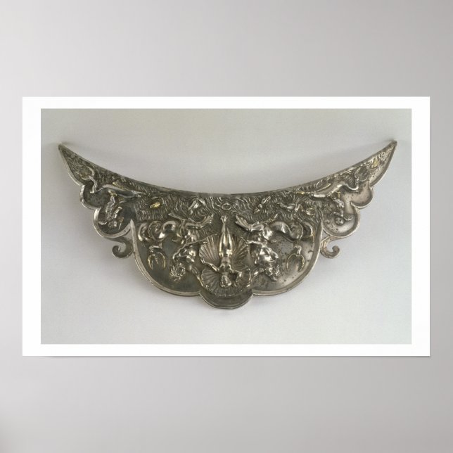 Handle of a Plate Showing The Birth of Venus, Gall Poster (Front)