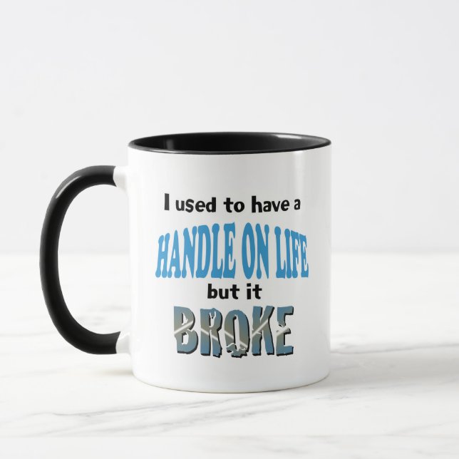 Handle on Life Mug (Left)
