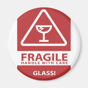 Handle with care magnet