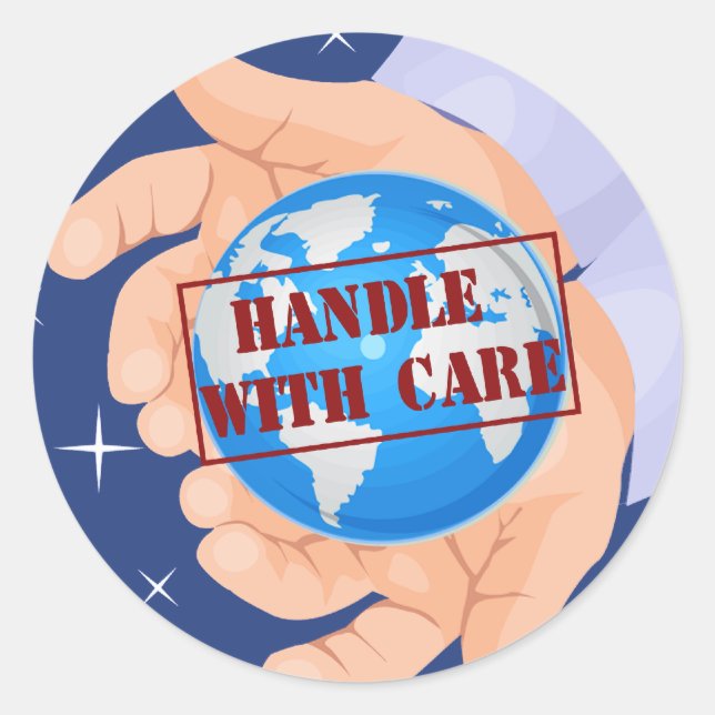 Handle with Care stickers (Front)