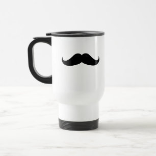 Handlebar Moustache Travel Mug