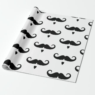 Handlebar Moustache Wrapping Paper