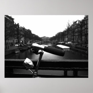 Handlebars in Amsterdam Poster