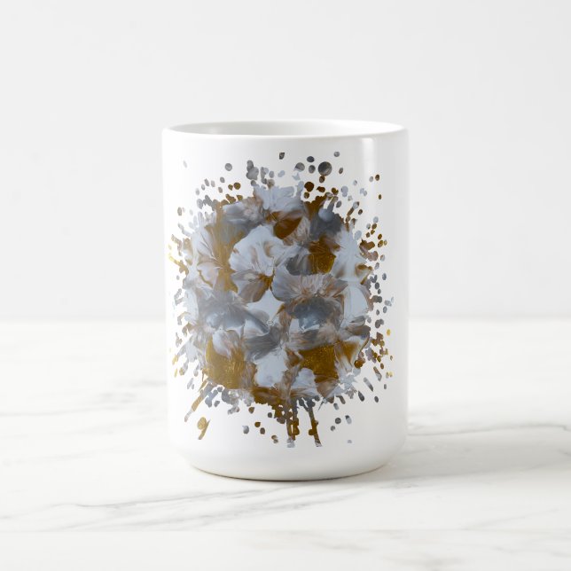  handmade artwork  coffee mug (Center)
