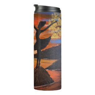 Handmade artwork / Dancing with sunso Thermal Tumbler