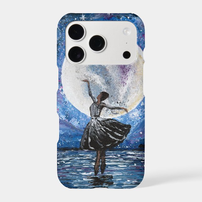 Handmade artwork- dancing with the moon  (Back)