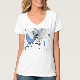Handmade artwork- dancing with the moon  T-Shirt