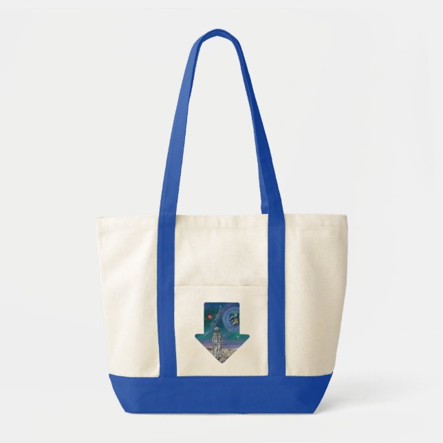Handmade artwork- Earth view  Tote Bag (Front)