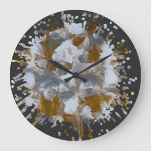  handmade artwork  large clock