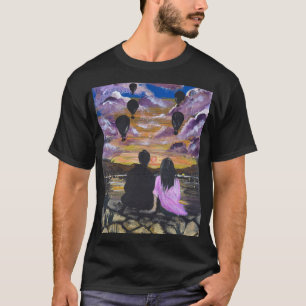 Handmade Artwork – Sunset Together T-Shirt