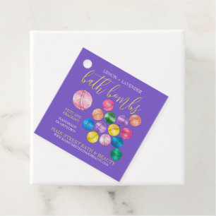 Handmade Bath Shower Bombs Beauty Gift Products  Favour Tags