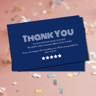 Handmade Business Thank You Card   Small Business 