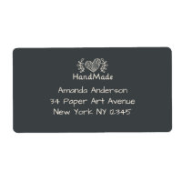 Handmade by craft heart Chalkboard Personalizable
