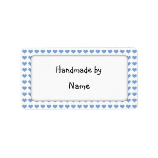 Handmade by - customisable label