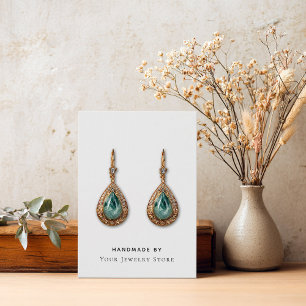 Handmade By Earring Business Cards