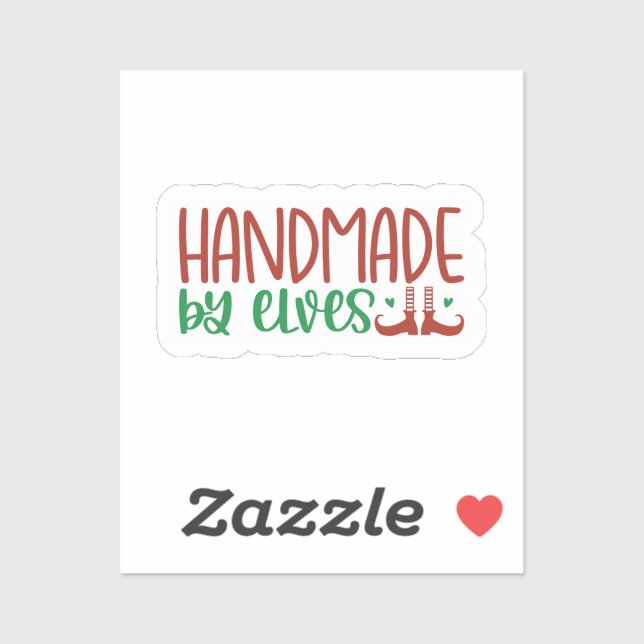 Handmade by Elves Christmas (Sheet)
