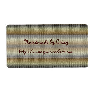 Handmade by - knitting design