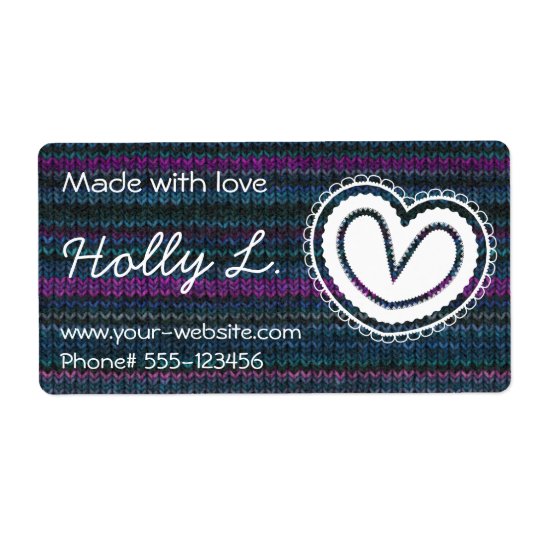Handmade by - labels